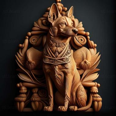 3D model Thai bangku dog (STL)